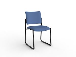 Visitor Chairs: Que Visitor Chair Skid