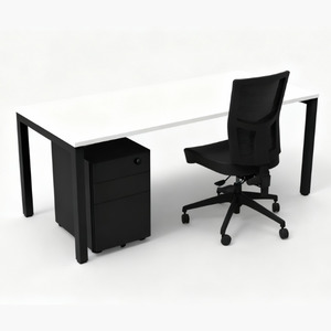 Now: Cubit Metal Framed Desk Bundle