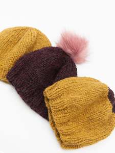 Knit Kits: Begin-A-Beanies