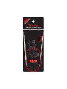 Needles And Hooks: Chiaogoo 32" (80cm) Red Lace Fixed Circular (Choose your size)