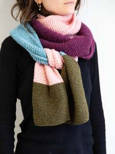 Knit Kits: Palette Cleanser Scarf