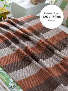 Knit Kits: Mega Stripes Blanket