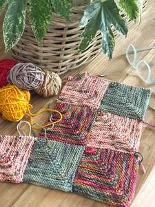 Koigu Mitred Squares Blanket (limited edition)
