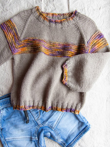 Sheryls Favourites: Colour Dipped Kids Sweater
