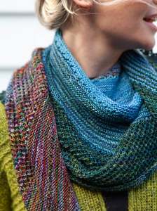 Earth Sea Sky Shawl