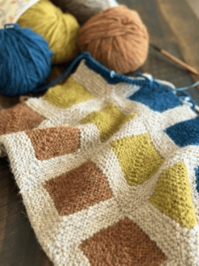 Endless Squares Blanket