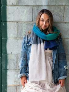Neck Warmer Knit Kits: Whisper Mohair Scarf Pattern
