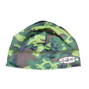 GREEN CAMO SKULL CAP