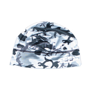 BLACK CAMO SKULL CAP