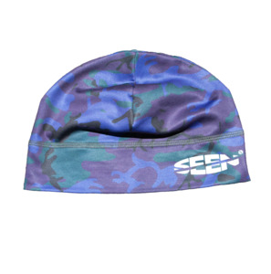 BLUE CAMO SKULL CAP