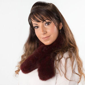 Fur Scarves: Fur Scarf - Loop Possum Fur NZ - Basically Bush