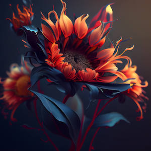 Art: Incredible Sunflowers