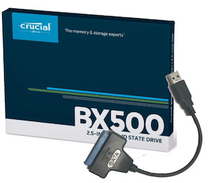 1TB Crucial B\X500 SSD with cloning kit