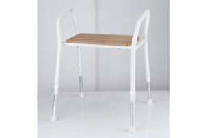 Bathroom And Continence: Shower Seat With Arms - Heavy Duty - Delta S45-T (Q11013)