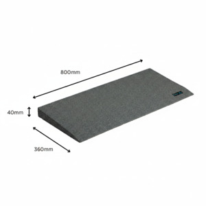 Ramp - Enviro-Friendly Rubber Threshold - 40x360x800mm (AA2008)