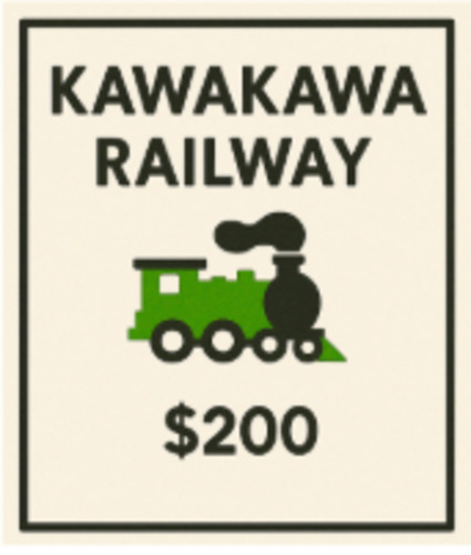 KAWAKAWA RAILWAY — Up North NZ Apparel