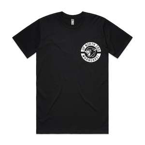 T Shirts: Patch Whangarei 2.0 (Black and White)