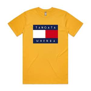 T Shirts: Tangata Whenua (Yellow)