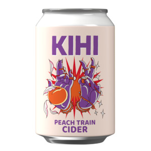 Kihidrinks: Kihi Peach Train Cider