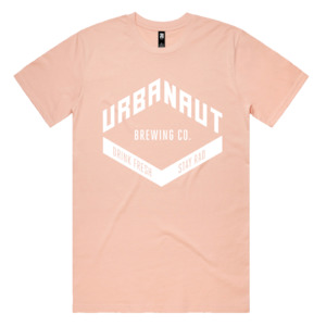 T Shirts: Urbanaut Logo Pink T-Shirt