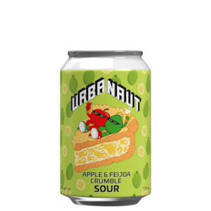 Apple and Feijoa Crumble Sour