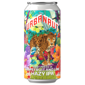 New: First Press 14 Grapefruit & Lime Hazy IPA