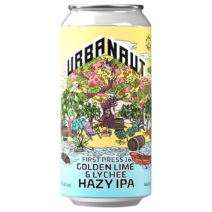 New: First Press 16 Golden Lime & Lychee Hazy IPA