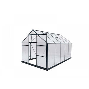 Urban Grand 6mm Polycarbonate Greenhouse 2.2m x 3.6m - Grey Frame