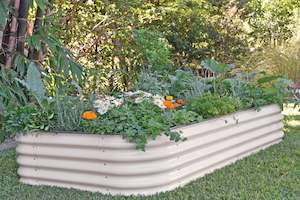 Raised Garden Beds: Large Short Metal Raised Garden Bed