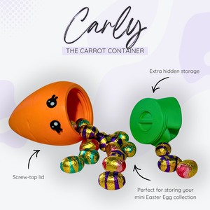 Products: Carly the Carrot Container