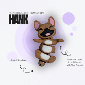 Hank the Brown French Bulldog Companion