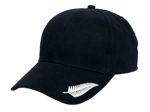 Silver Fern Cap – Brushed Cotton, NZ Flag Print, Adjustable Strap