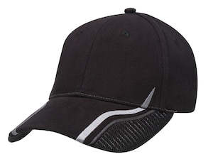 Downforce Cap – Heavy Brushed Cotton, Structured 6-Panel, Adjustable Velcro Fit