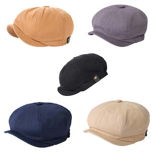 Cotton Newsboy Cap – Retro Octagonal Flat Cap | Breathable Unisex Hat