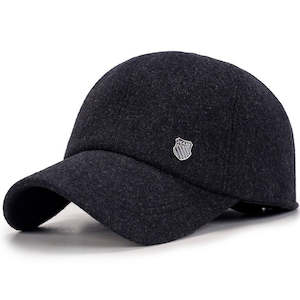 Winter Woolen Ear Protection Dad Cap