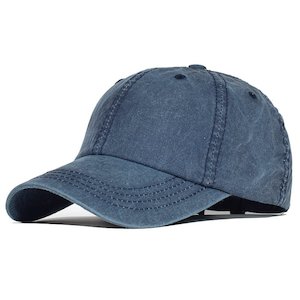 Dad Caps: Vintage Washed Cotton Baseball Cap Plain Adjustable Dad Cap