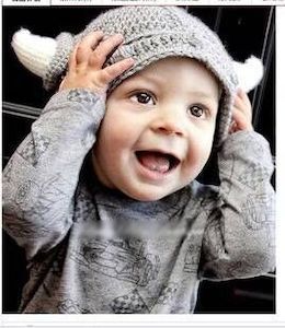 Kids Caps: Horn Kids Cap