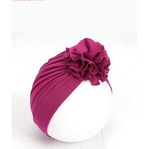 Kids Caps: Kids Flower Hat Newborn Baby Indian Turban Kids Cap