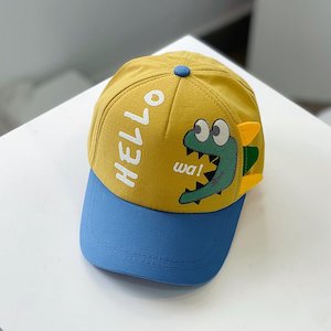 Kids Caps: Children's Cartoon Color Matching Baseball Cap Kids Cap