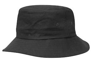 Bucket Hats: Kids Bucket Hat with Adjustable Toggle – Cotton Twill, Fits 51-54cm