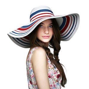 Traveler Hats: Women's Spring And Summer Big Brim Straw Hat For Leisure Travel Hat