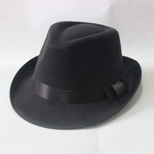 Bowler Hats: Wool Jazz Hat Trendy Style Hip-Hop Bowler Hat