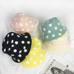Flower Short-Edged Bowler Hat