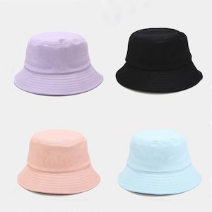 Macaron Satin Board Fisherman Hat Bowler Hat