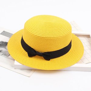 Bowler Hats: Summer Bow Beach Bowler Hat