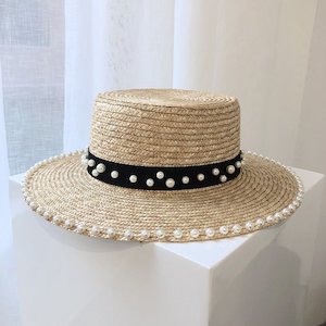 Pearl Straw Hat