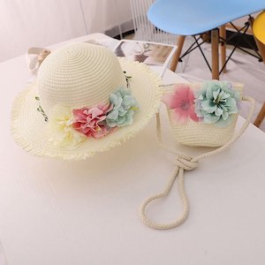 Straw Hats: Flower Straw Hat