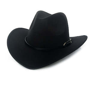 Cowboy Hats: Vintage Autumn And Winter Men's Woolen Western Cowboy Hat