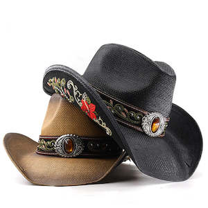 Cowboy Hats: Cowboy Hat Tibet Tourism Photo Beach Sun-proof