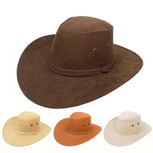 Cowboy Hats: Cowboy Hat Spring And Summer Outdoor Sun Hat Men's Horse Riding Beach Hat